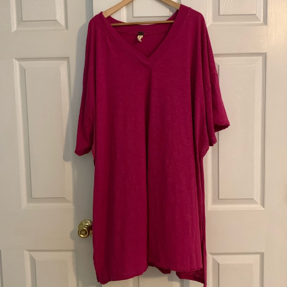 We the Free oversized shirt dress/ cover up